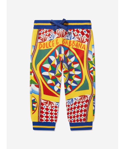 Dolce & Gabbana Baby Boys Carretto Logo Joggers in Multicolour 50-70% off 