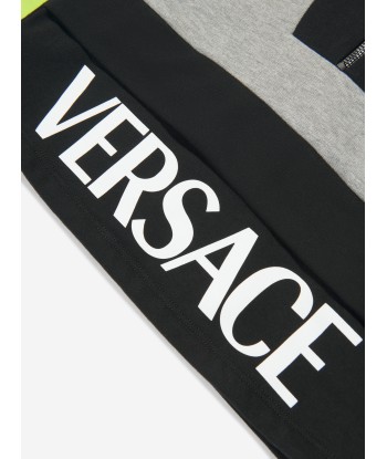 Versace Boys Half Zip Sweatshirt in Grey store