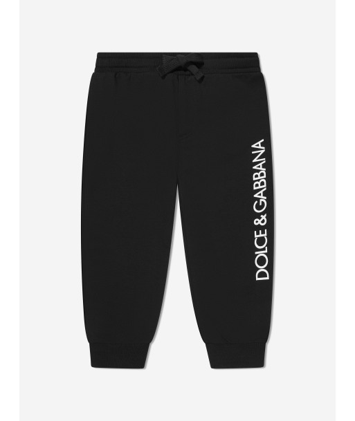 Dolce & Gabbana Baby Boys Logo Joggers in Black livraison et retour toujours gratuits