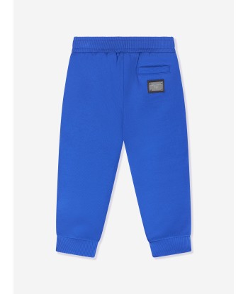 Dolce & Gabbana Baby Boys Logo Joggers in Blue est présent 