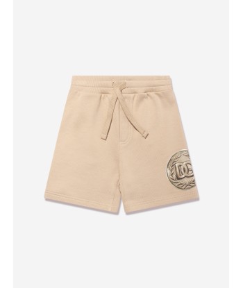 Dolce & Gabbana Baby Boys Logo Shorts in Beige est présent 