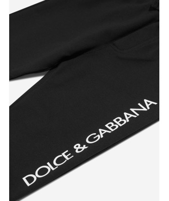 Dolce & Gabbana Baby Boys Logo Joggers in Black livraison et retour toujours gratuits