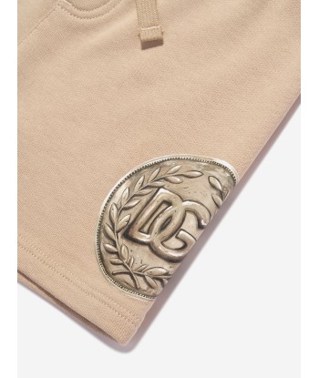 Dolce & Gabbana Baby Boys Logo Shorts in Beige est présent 