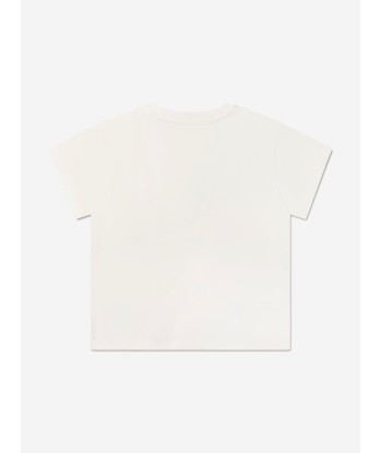 Dolce & Gabbana Baby Boys Logo T-Shirt in White solde