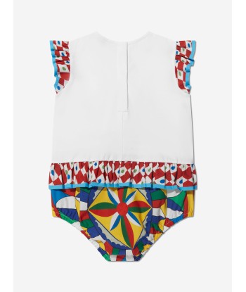 Dolce & Gabbana Baby Girls Romper in Multicolour Le MVP de beaucoup