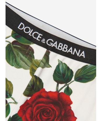 Dolce & Gabbana Baby Girls Rose Leggings in White 2024