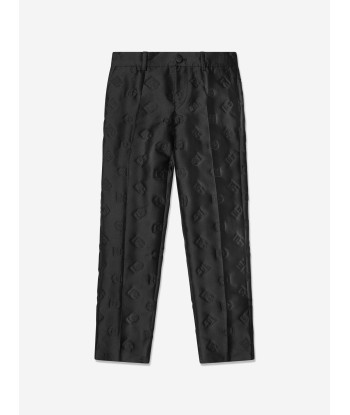 Dolce & Gabbana Boys Suit Trousers in Black Amélioration de cerveau avec