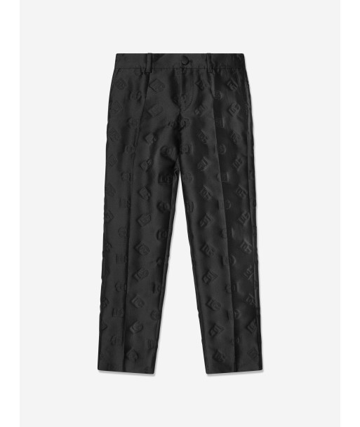 Dolce & Gabbana Boys Suit Trousers in Black Amélioration de cerveau avec