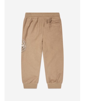 Dolce & Gabbana Boys Branded Joggers in Beige Découvrez la collection