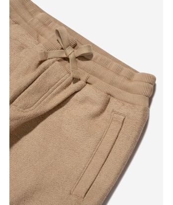 Dolce & Gabbana Boys Branded Joggers in Beige Découvrez la collection