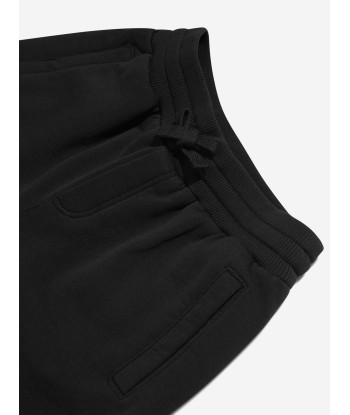 Dolce & Gabbana Boys Logo Bermuda Shorts in Black store