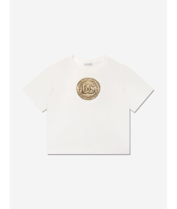 Dolce & Gabbana Boys Branded T-Shirt in White 2024