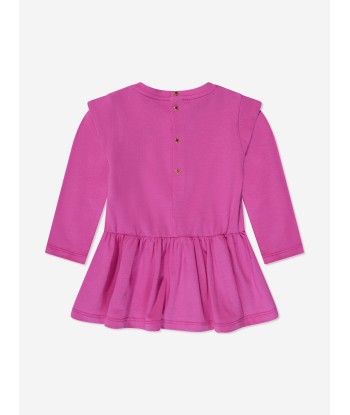 Versace Baby Girls Logo Sweater Dress in Pink 50-70% off 