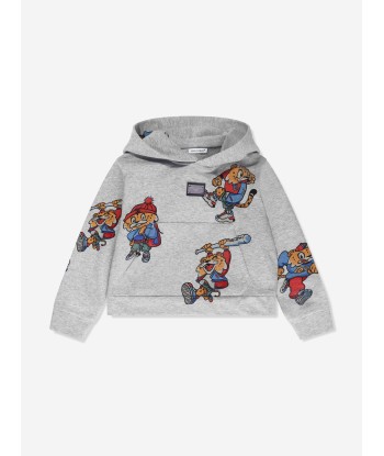 Dolce & Gabbana Boys Mascot Hoodie in Grey JUSQU'A -70%! 