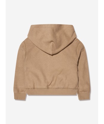 Dolce & Gabbana Boys Logo Hoodie in Beige des créatures d'habitude