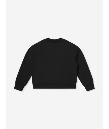 Dolce & Gabbana Boys Logo Sweatshirt in Black Venez découvrir notre 