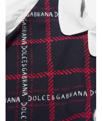 Dolce & Gabbana Girls Logo Shirt Dress in Multicolour est présent 