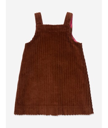 Dolce & Gabbana Girls Corduroy Dress in Brown hantent personnes