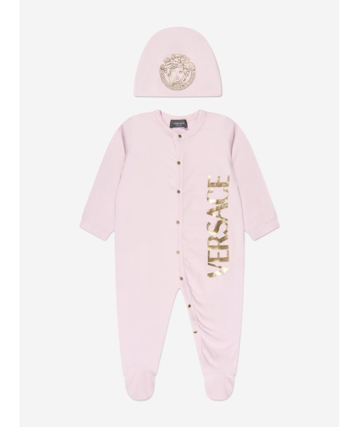 Versace Baby Girls Babygrow Gift Set in Pink s'inspire de l'anatomie humaine