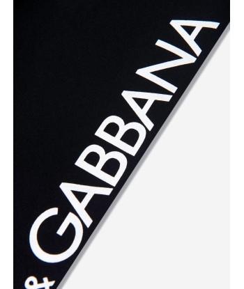 Dolce & Gabbana Girls Logo Leggings in Black Découvrez la collection