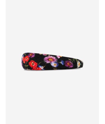 Dolce & Gabbana Girls Floral Headband in Black l'achat 