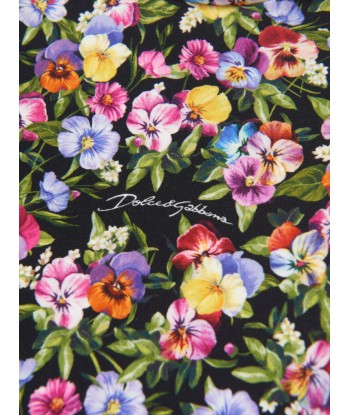 Dolce & Gabbana Girls Floral Print Top in Multicolour livraison gratuite