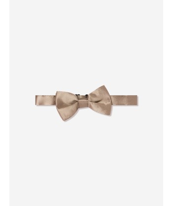 Dolce & Gabbana Baby Boys Silk Bow Tie in Gold Fin de série