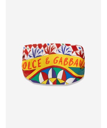 Dolce & Gabbana Girls Carretto Logo Scarf in Multicolour s'inspire de l'anatomie humaine