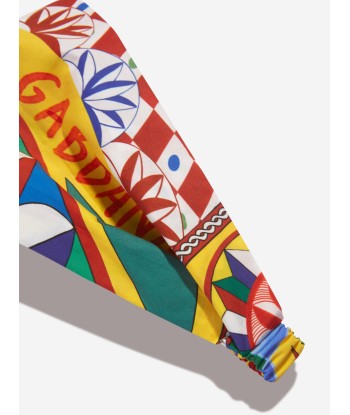 Dolce & Gabbana Girls Carretto Logo Scarf in Multicolour s'inspire de l'anatomie humaine