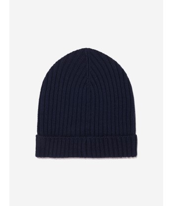 Dolce & Gabbana Boys Wool Beanie Hat in Navy 50-70% off 