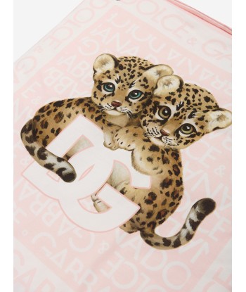 Dolce & Gabbana Baby Girls Leopard Logo Nest in Pink france