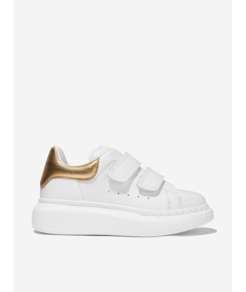 Alexander McQueen Unisex Leather Velcro Strap Trainers d'Europe débarque