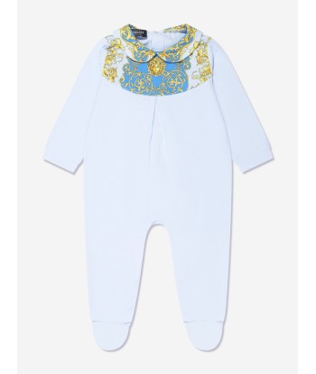 Versace Baby Boys Babygrow Gift Set in Blue Amélioration de cerveau avec