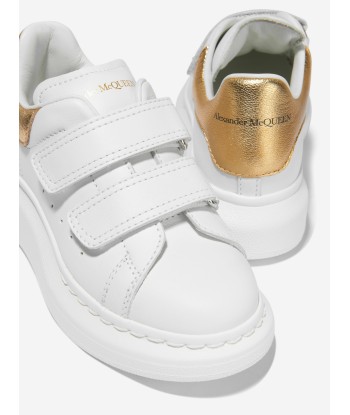 Alexander McQueen Unisex Leather Velcro Strap Trainers d'Europe débarque