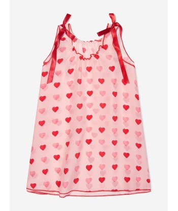 Amiki Children Girls Silk Hearts Sylvia Pyjamas 2 - 3 jours ouvrés.