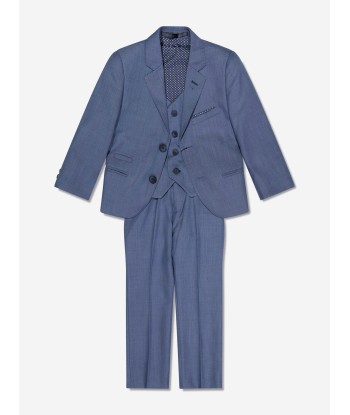 House Of Cavani Boys Jay Suit in Blue en linge