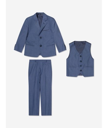 House Of Cavani Boys Jay Suit in Blue en linge