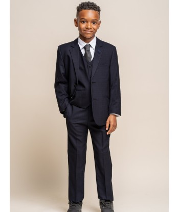 House Of Cavani Boys Seeba Suit in Navy commande en ligne