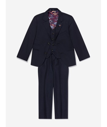 House Of Cavani Boys Seeba Suit in Navy commande en ligne