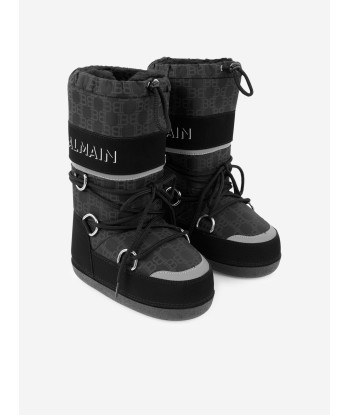 Balmain Kids Logo Moon Boots acheter en ligne