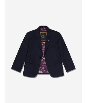 House Of Cavani Boys Seeba Suit in Navy commande en ligne