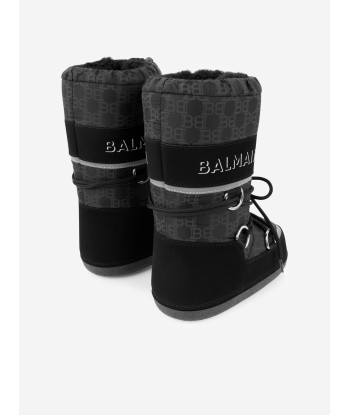 Balmain Kids Logo Moon Boots acheter en ligne