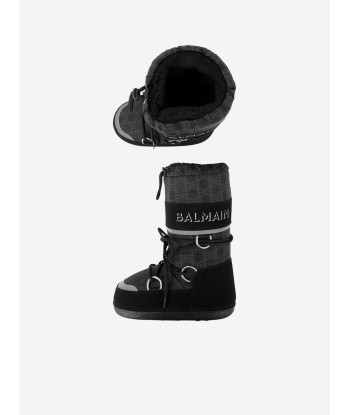 Balmain Kids Logo Moon Boots acheter en ligne