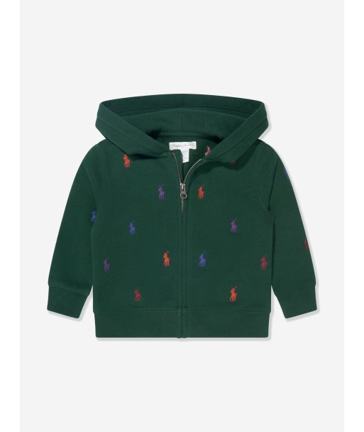 Ralph Lauren Baby Boys Logo Tracksuit in Green destockage