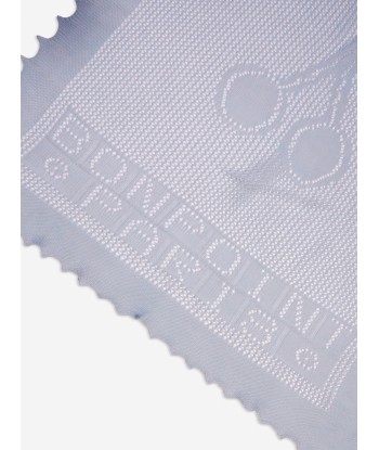 Bonpoint Baby Cotton And Wool Blanket in Grey prix pour 