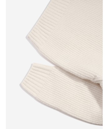 Bonpoint Kids Baldo Wool Jumper in Ivory français