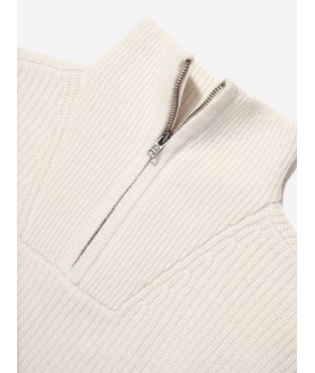 Bonpoint Kids Baldo Wool Jumper in Ivory français