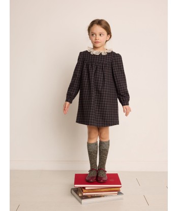 Bonpoint Girls Tamiko Occasion Dressd in Grey offre 