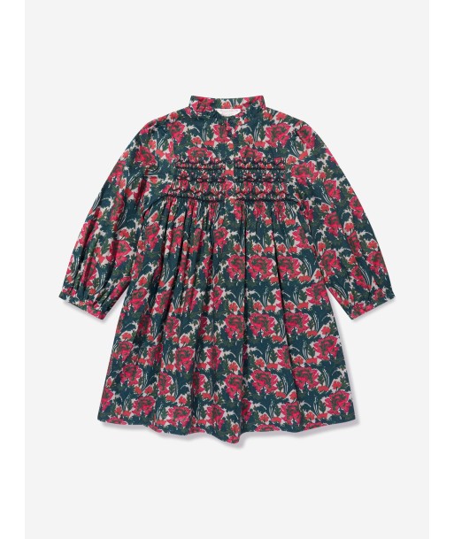 Bonpoint Girls Tamsin Smocked Dress in Multicolour Véritable concentré