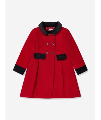 Patachou Girls Classic Coat in Red plus qu'un jeu 